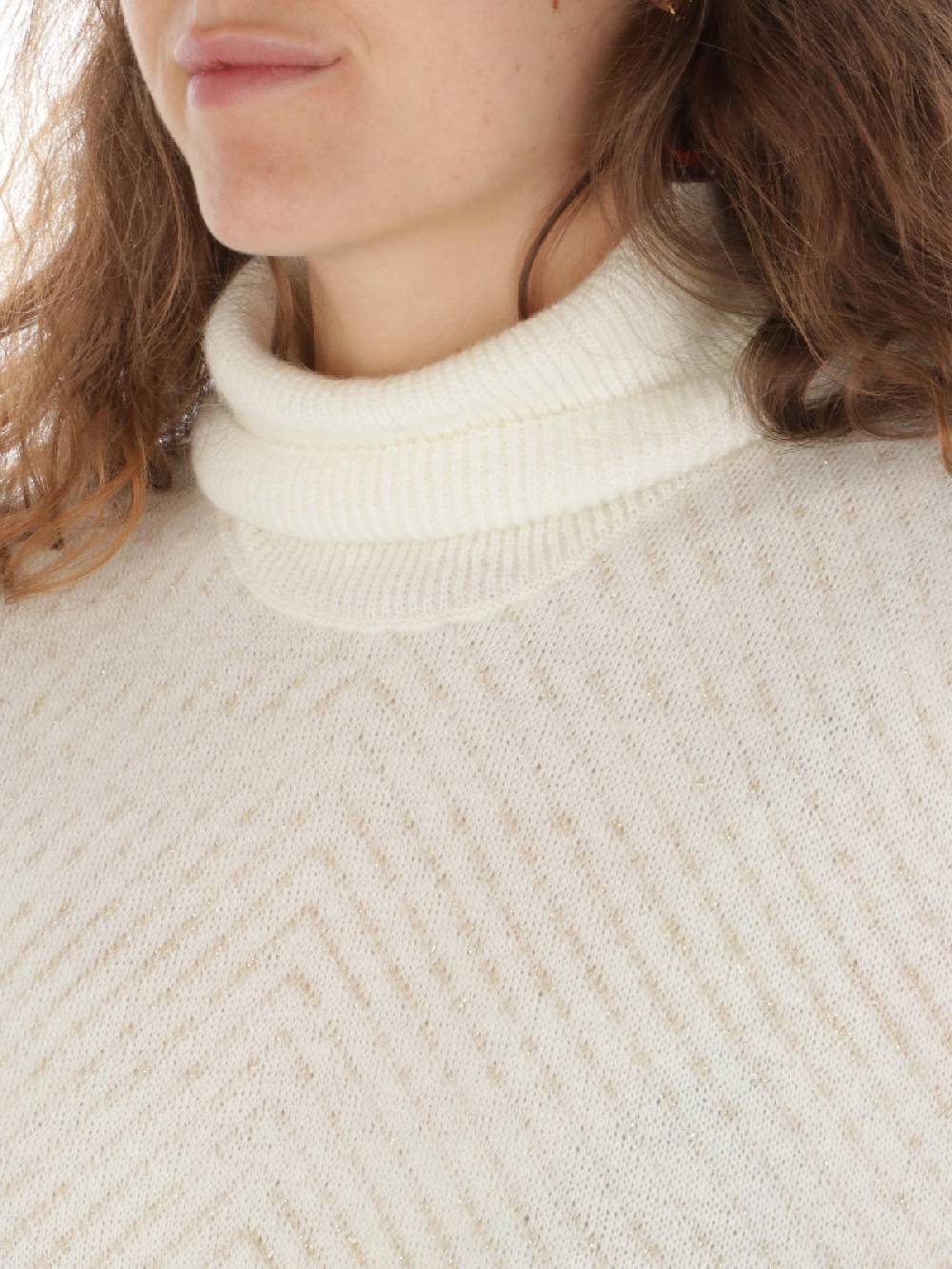 GIOROGA Dolcevita Donna Spigato con Frange In Vendita
