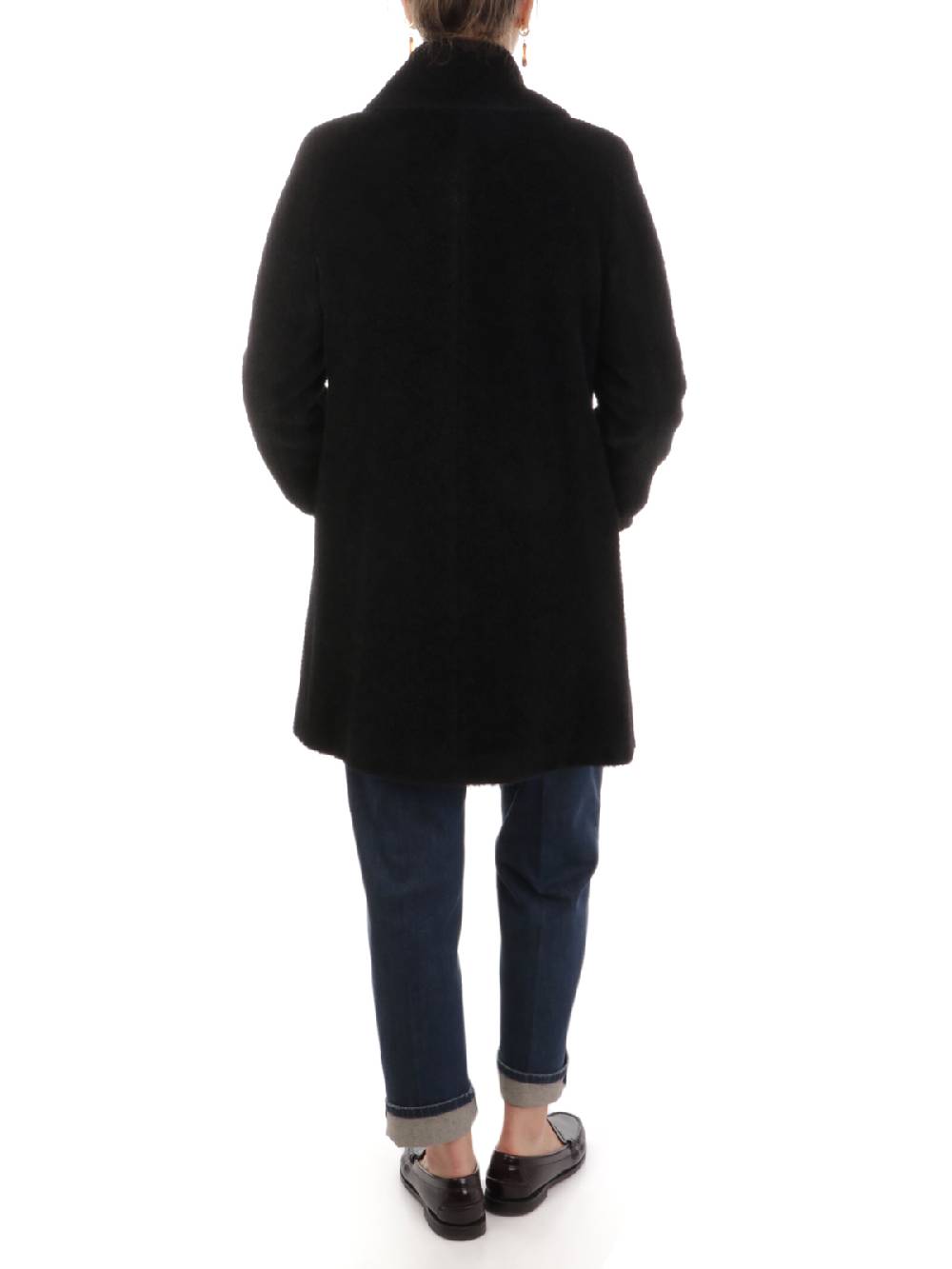 CINZIA ROCCA Cappotto Donna in Lana e Alpaca In Saldo