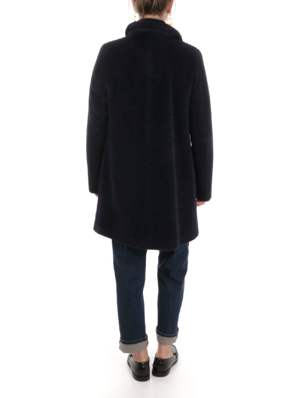 CINZIA ROCCA Cappotto Donna in Lana e Alpaca Nuova