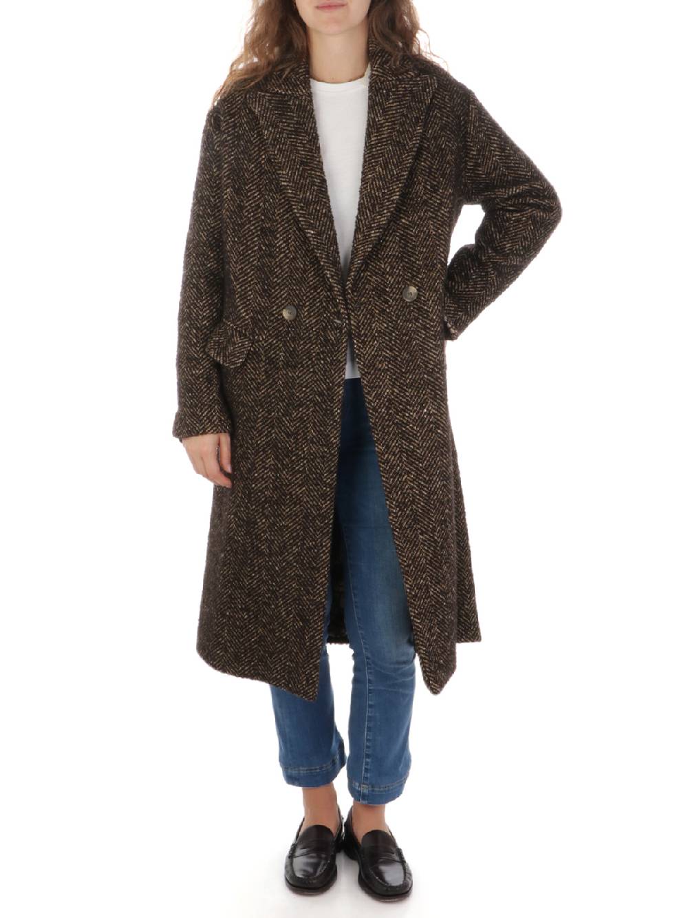 KILTIE Cappotto Donna Darrin Spigato 2025