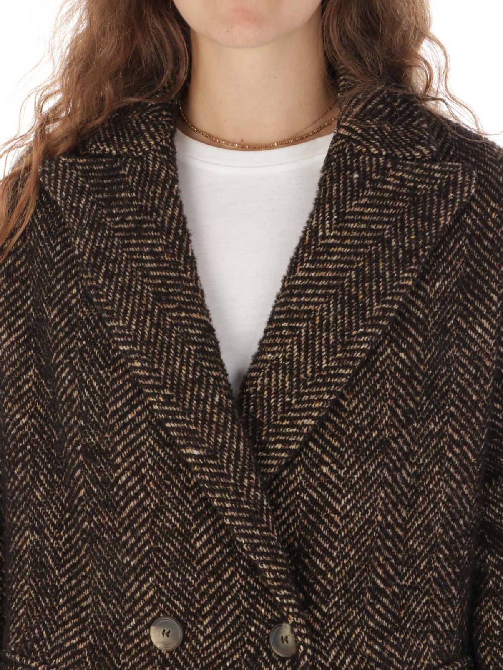 KILTIE Cappotto Donna Darrin Spigato 2025