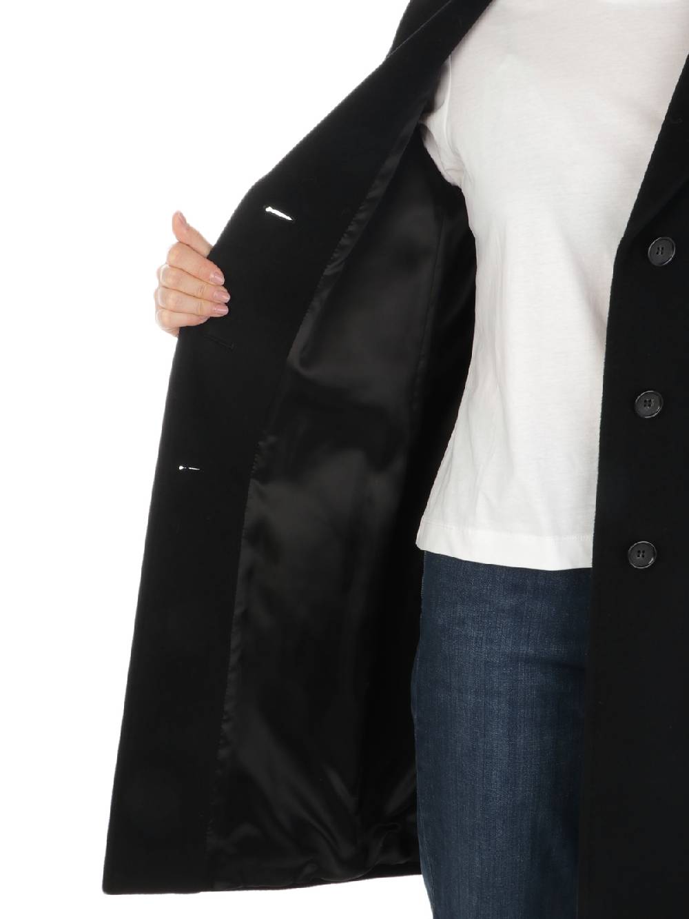 CINZIA ROCCA Cappotto Donna in Lana e Cashmere Italy