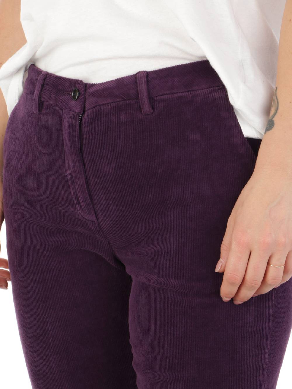 BRIGLIA 1949 Pantaloni Donna Roller in Velluto Vendita