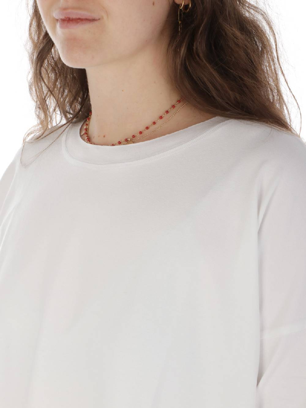 INCONTRO 7 T-Shirt Donna Manu in Viscosa Fino Al -60%