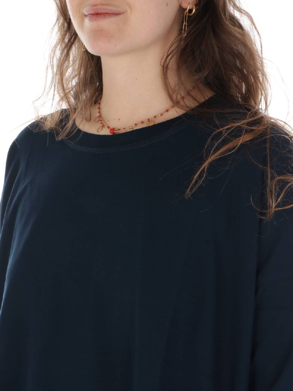 INCONTRO 7 T-Shirt Donna Manu in Viscosa Shopping Online