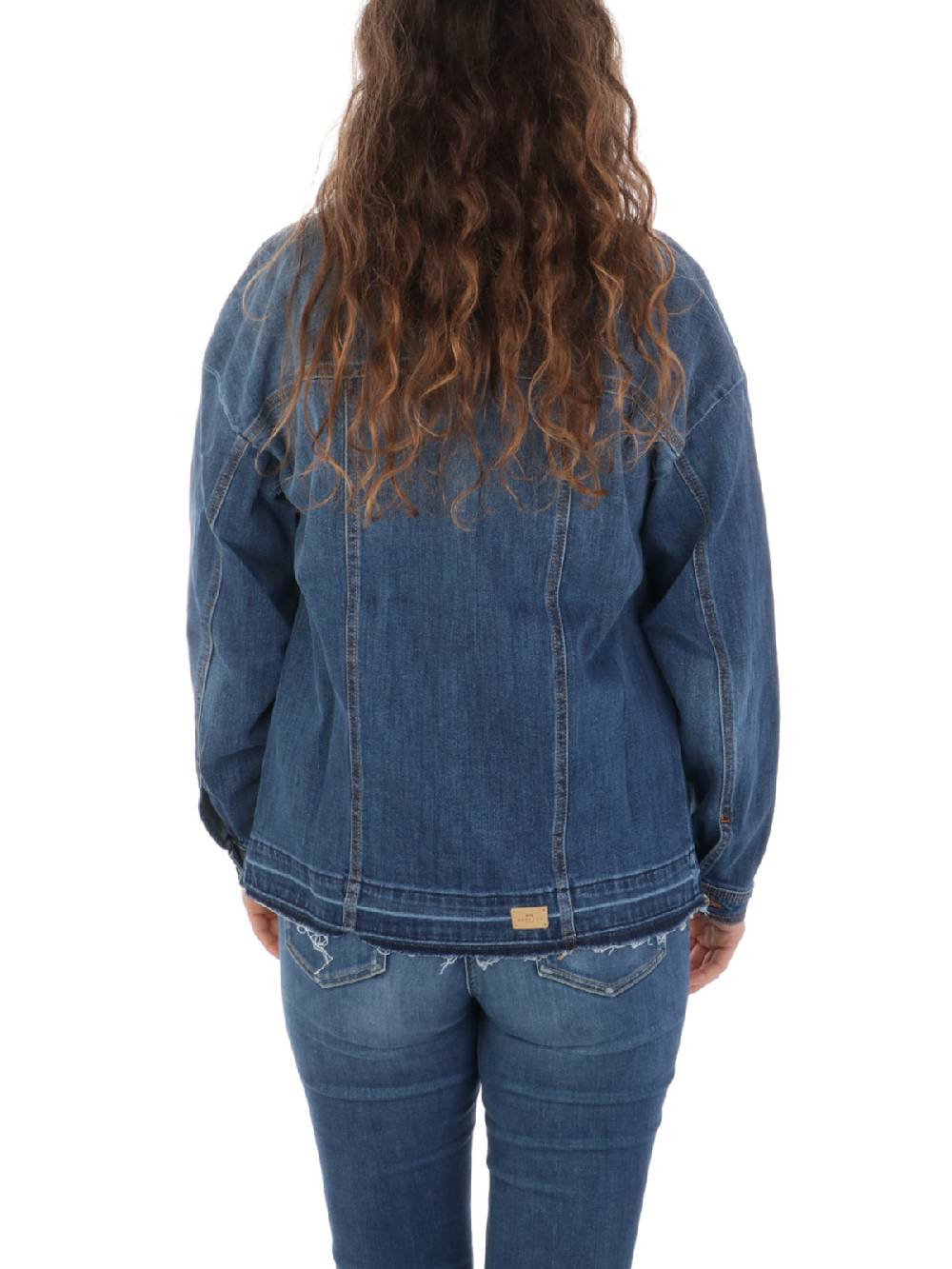 NENETTE Giubbotto in Jeans Donna Smith Affare Del Giorno