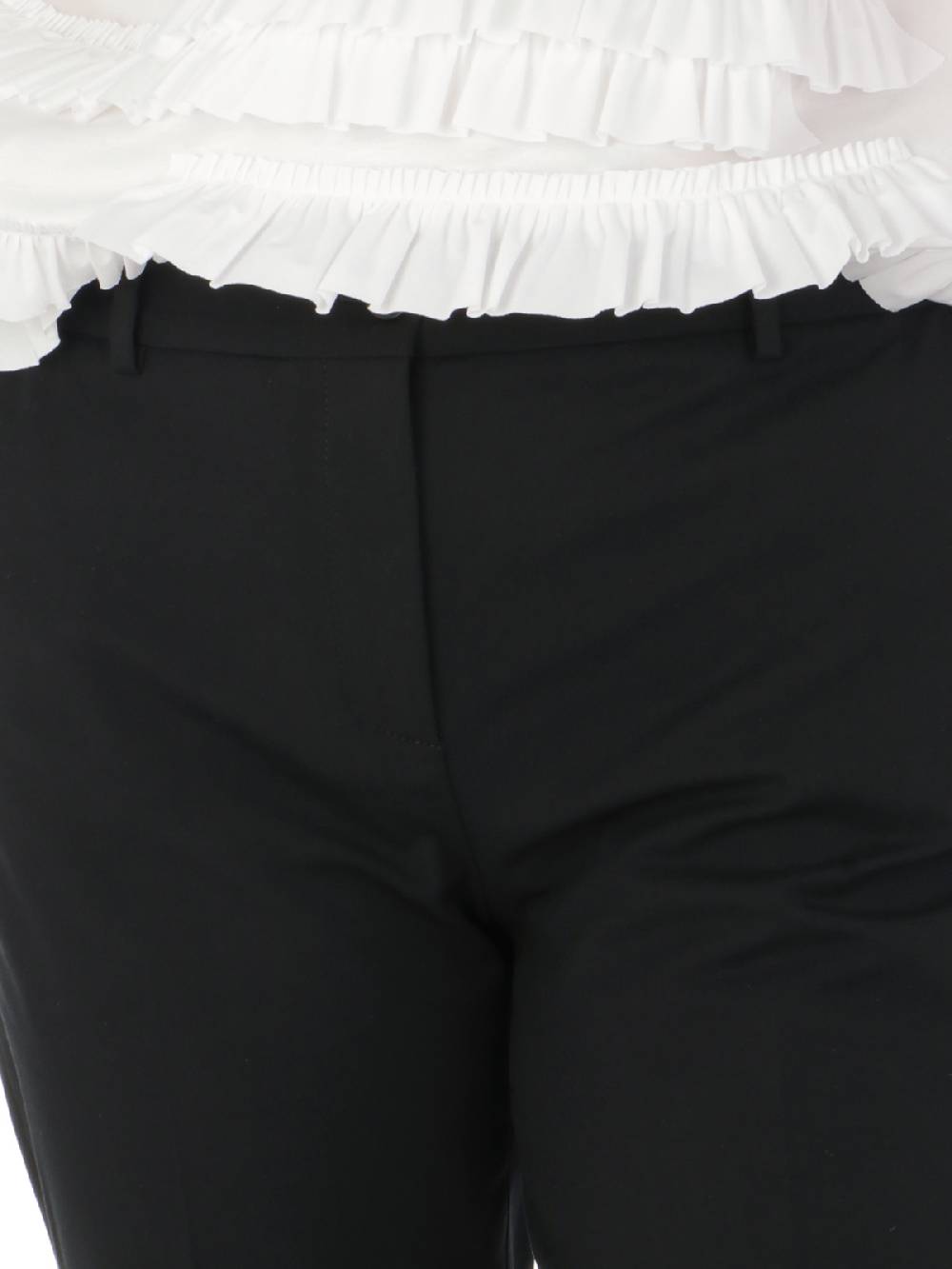 VIA MASINI 80 Pantaloni Sigaretta Donna in Cotone Outlet