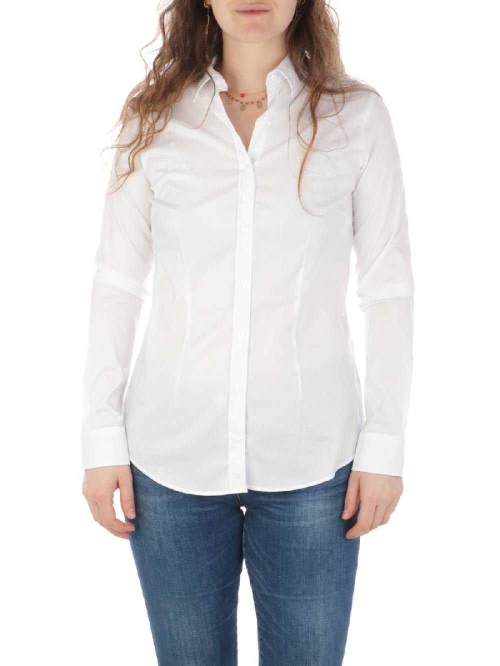 SOPHIE Camicia da Donna Ginetta con Pinces In Vendita