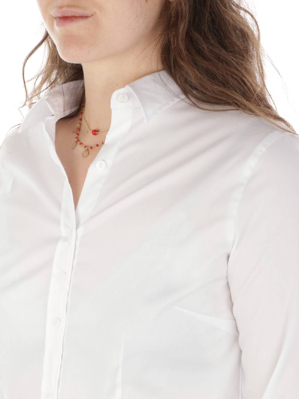 SOPHIE Camicia da Donna Ginetta con Pinces In Vendita