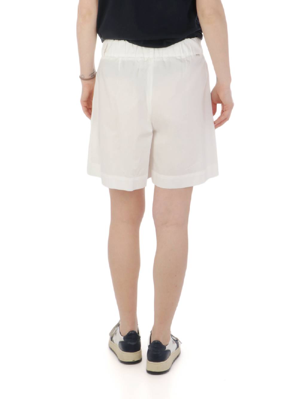 WOOLRICH Shorts Donna in Poplin di Cotone Vendite Flash