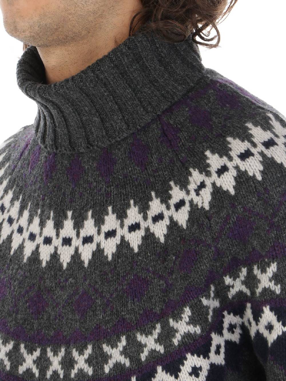 BARBOUR Dolcevita Uomo Roose Fair Isle Outlet
