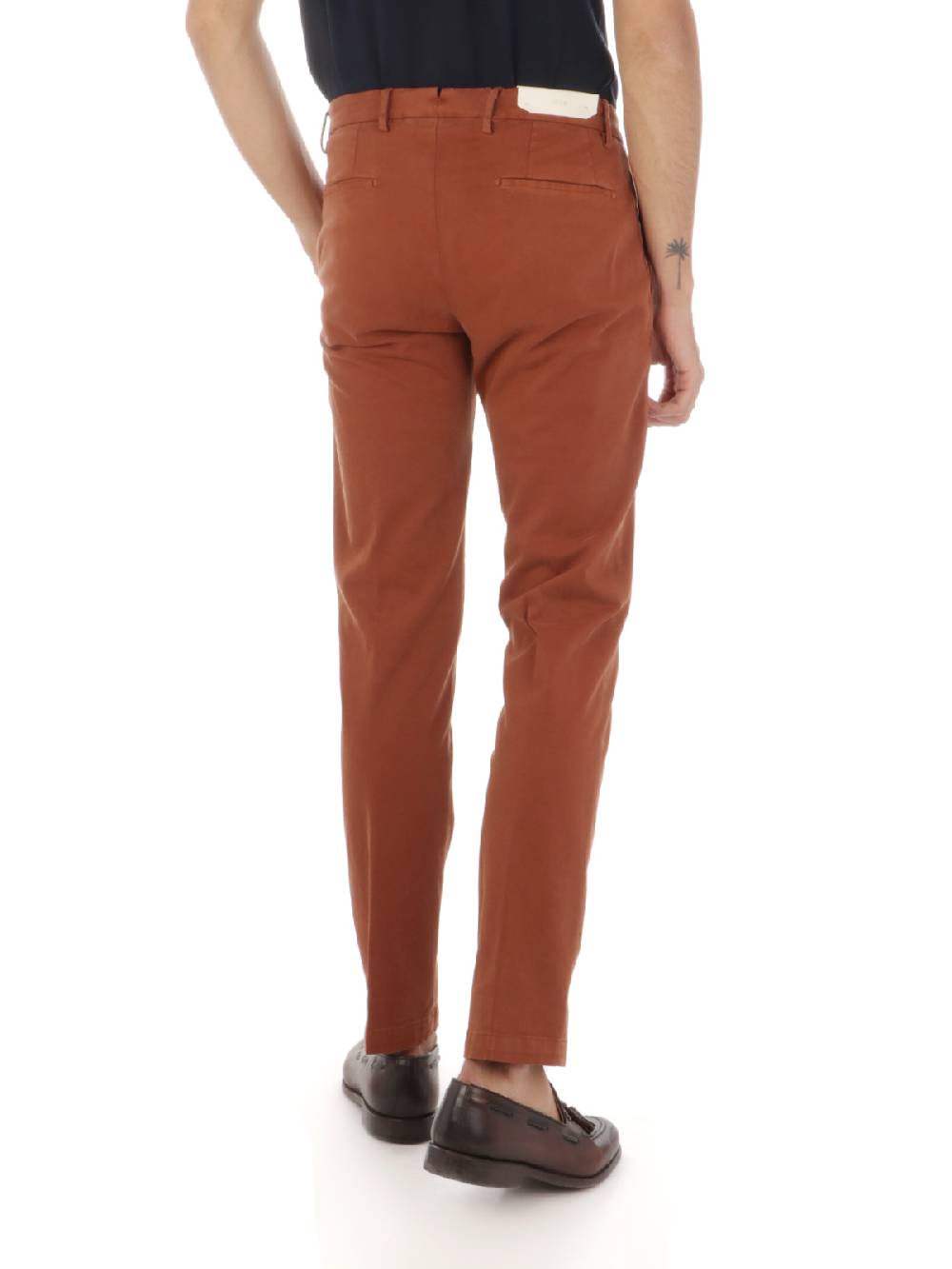 BRIGLIA 1949 Pantaloni Uomo Chino in Cotone Stretch Saldi