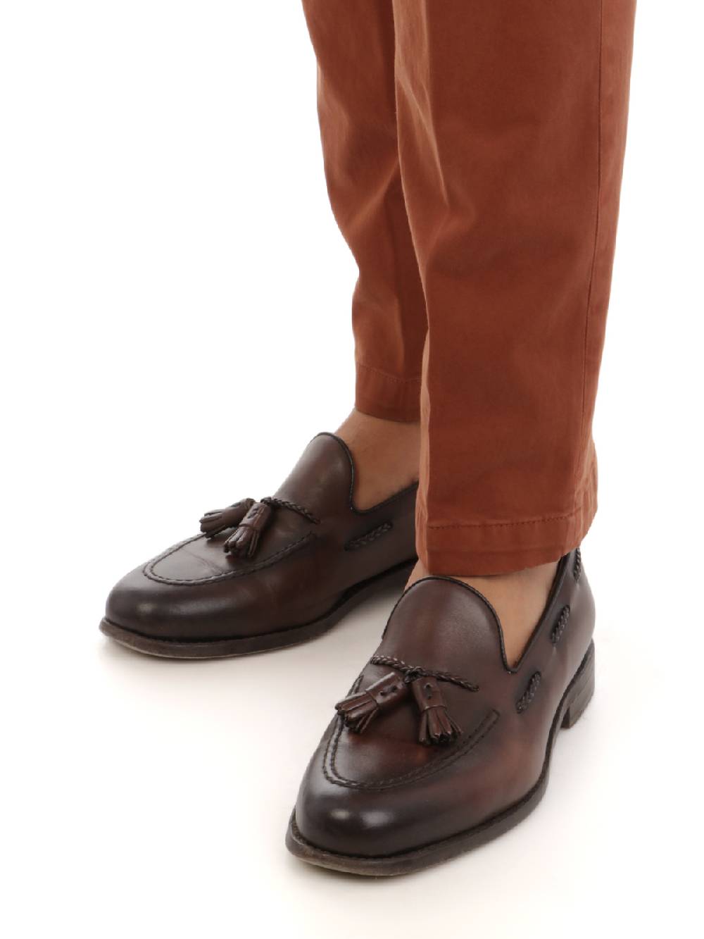 BRIGLIA 1949 Pantaloni Uomo Chino in Cotone Stretch Saldi