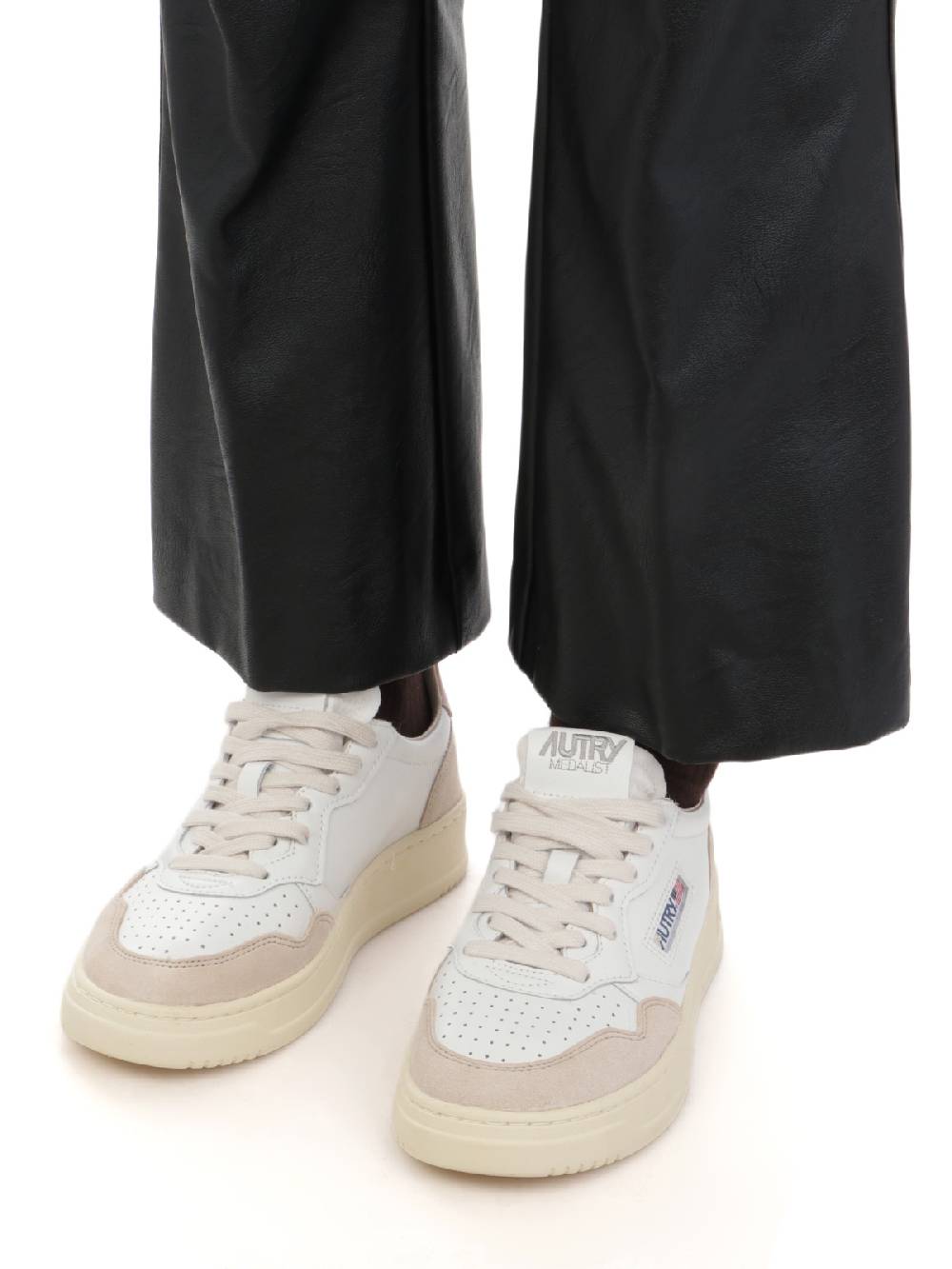 KILTIE Pantaloni Donna in Ecopelle Saldi Di Fabbrica