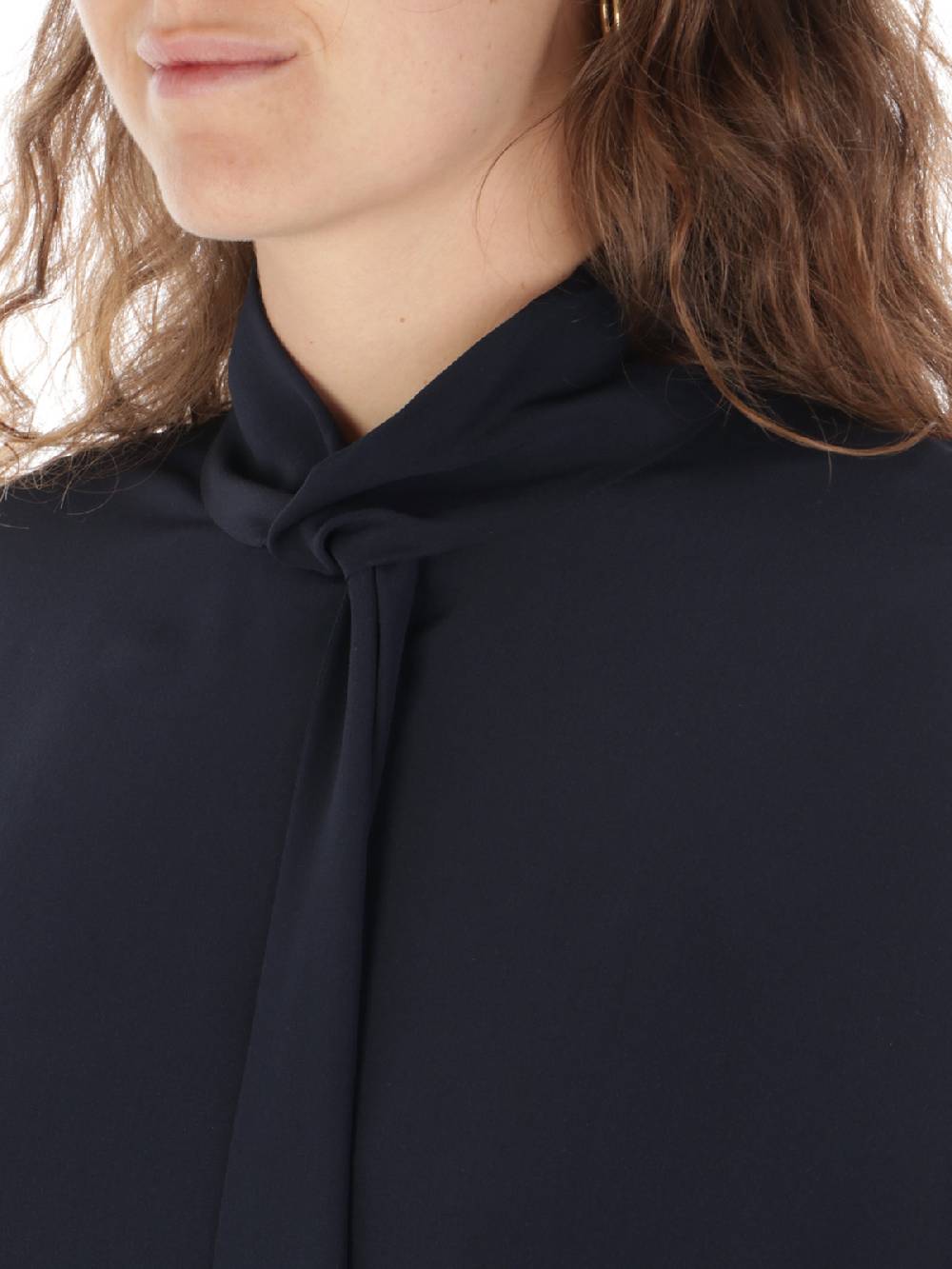 ASPESI Camicia Donna in Seta con Cravatta I Più Venduti