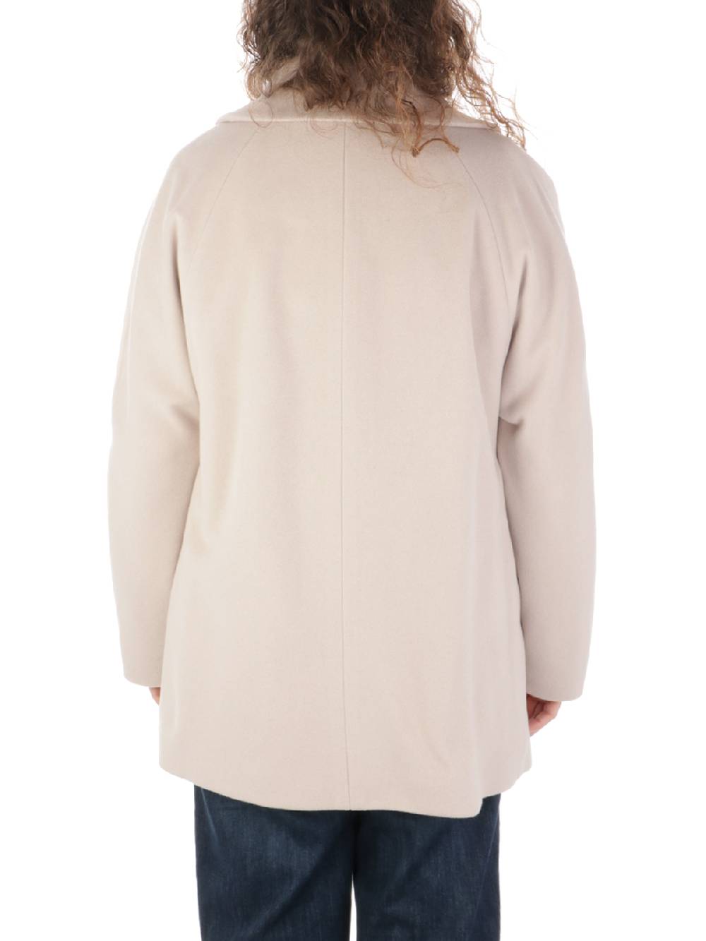 CHIARULLI Cappotto Donna in Panno di Lana Nuova