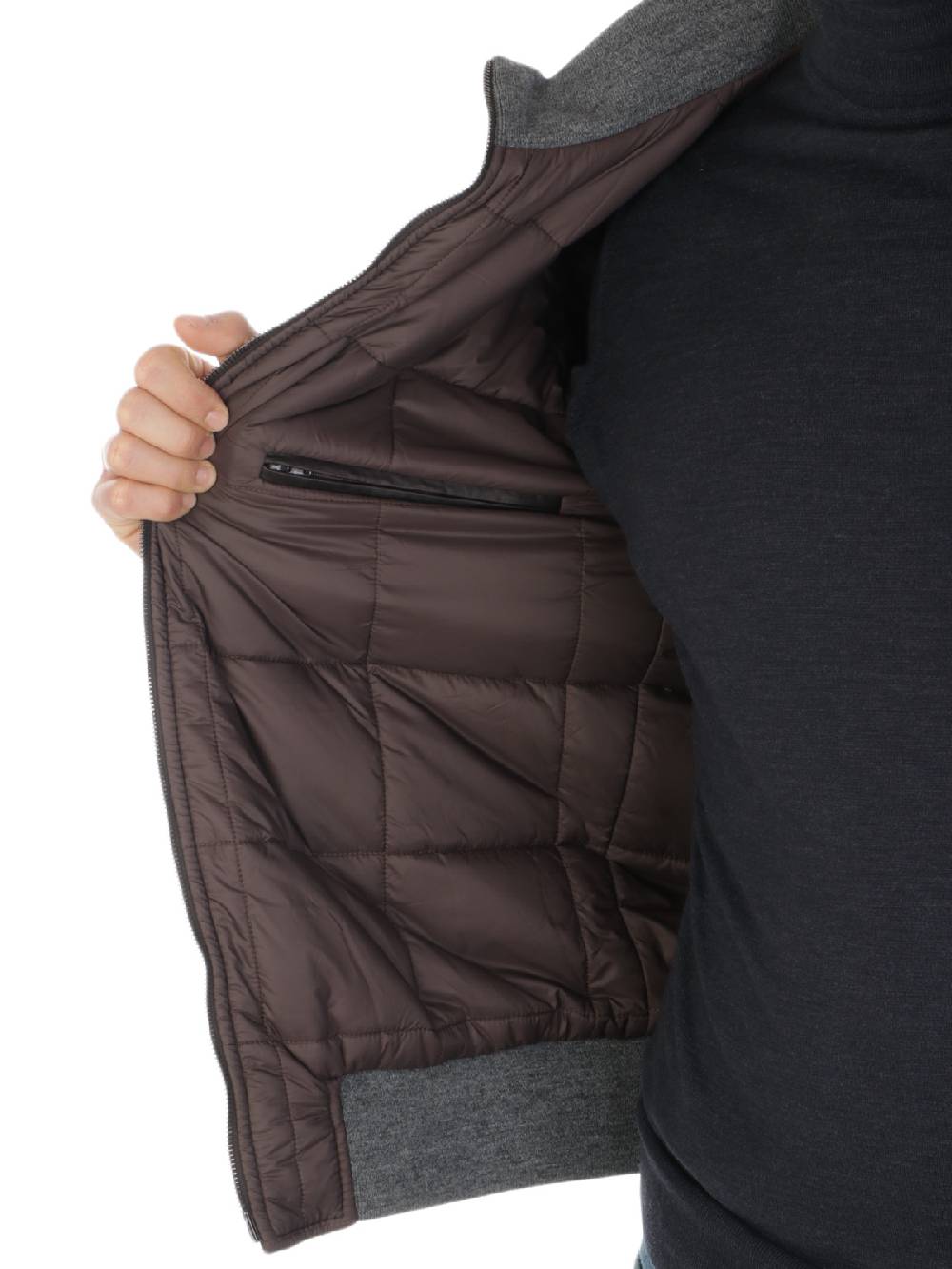 BARBA Giubbotto Uomo Fox in Pelle Spedizione Gratuita