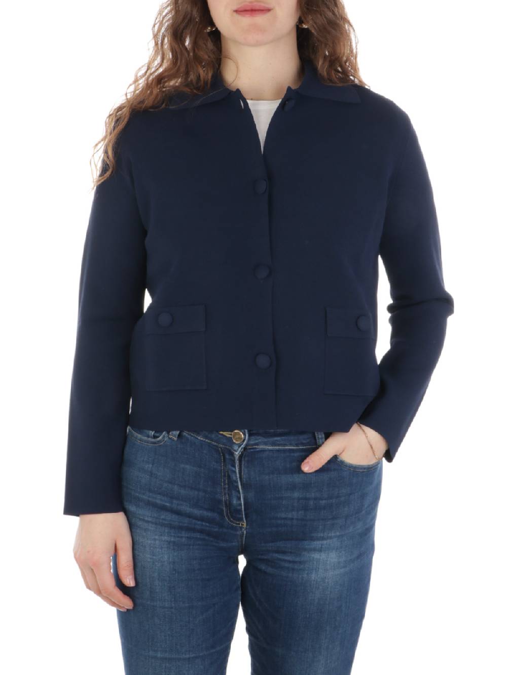 KANGRA Giacca Corta Donna Duble in Viscosa Hotsell