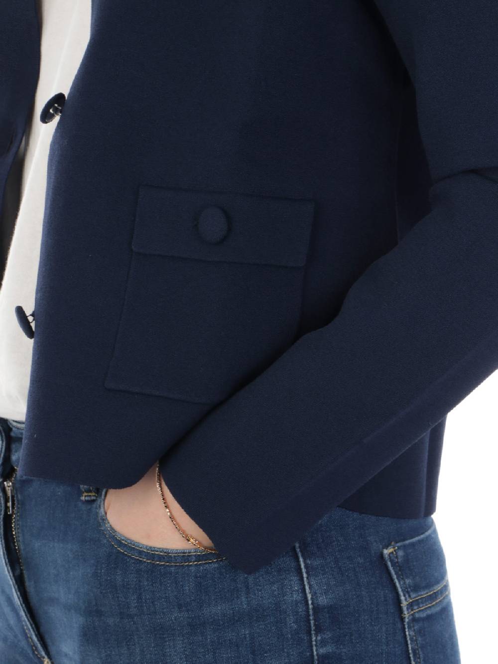 KANGRA Giacca Corta Donna Duble in Viscosa Hotsell