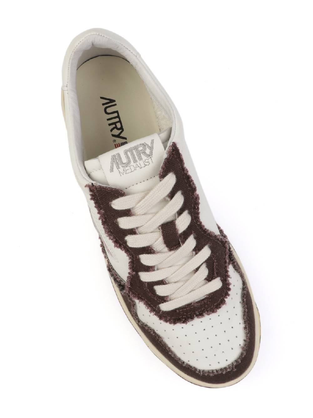 AUTRY Sneakers Uomo Medalist Low in Pelle e Tela Vendita Economica