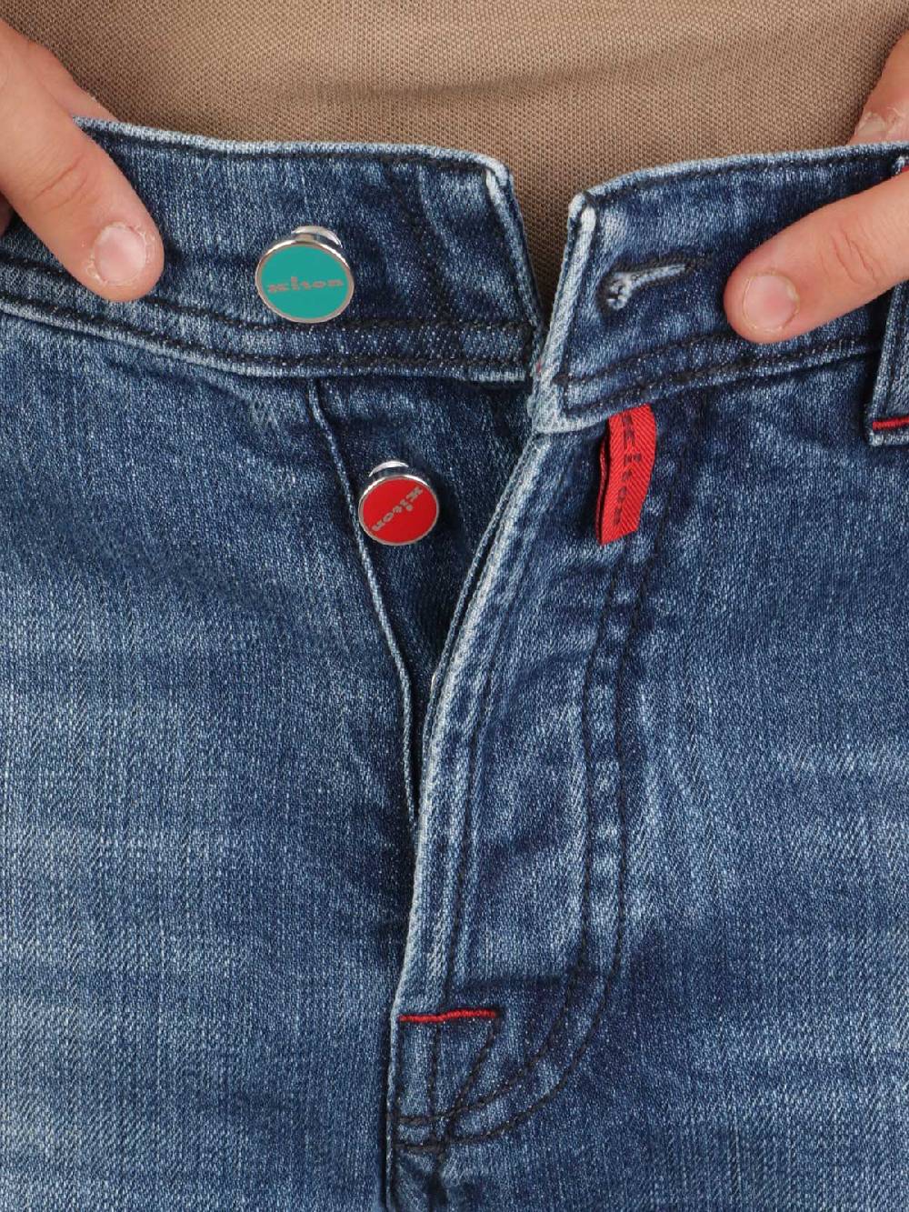 Kiton Trousers Pantaloni Uomo Italia