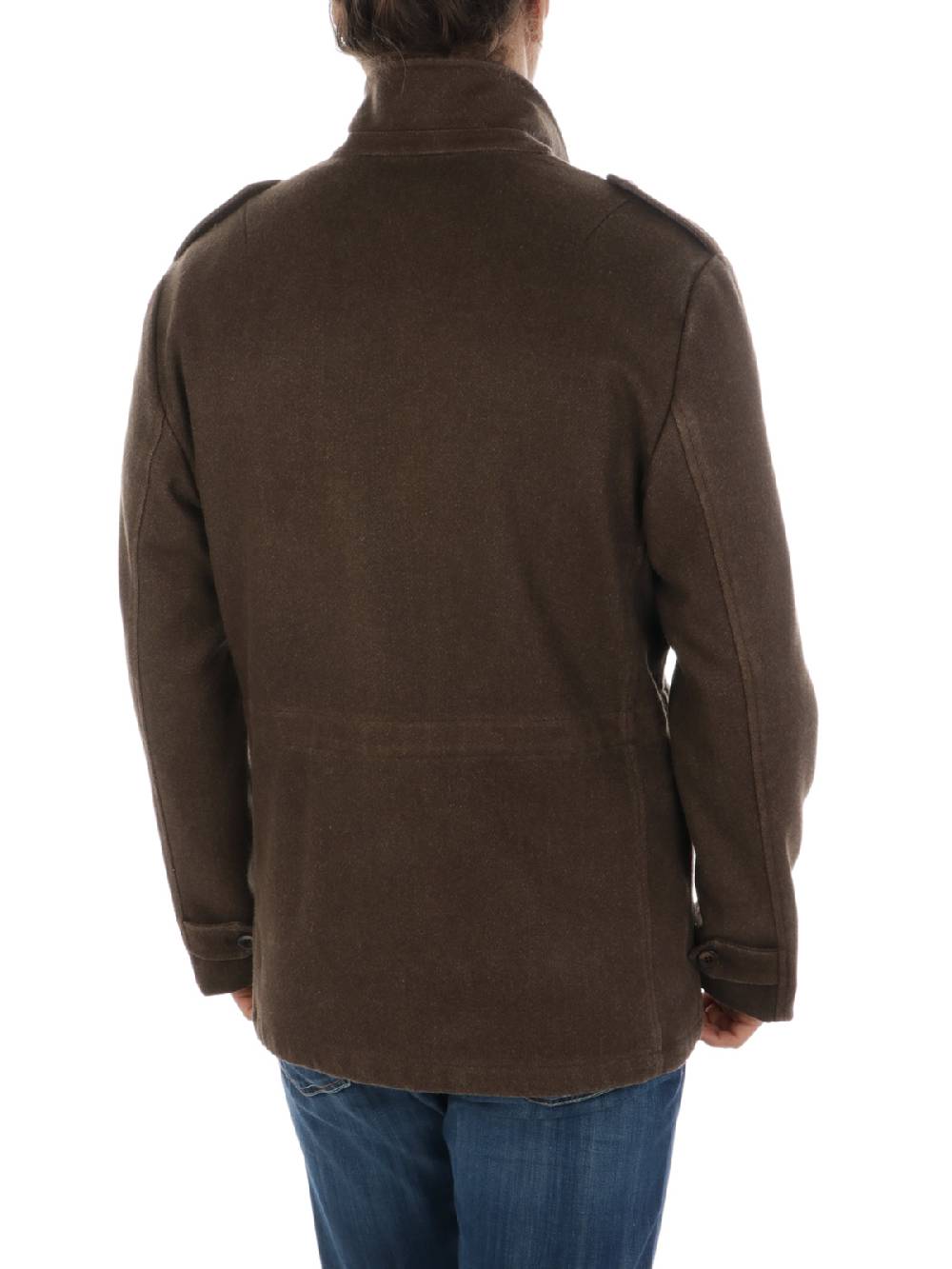 BOGLIOLI Field Jacket Uomo in Lana In Linea
