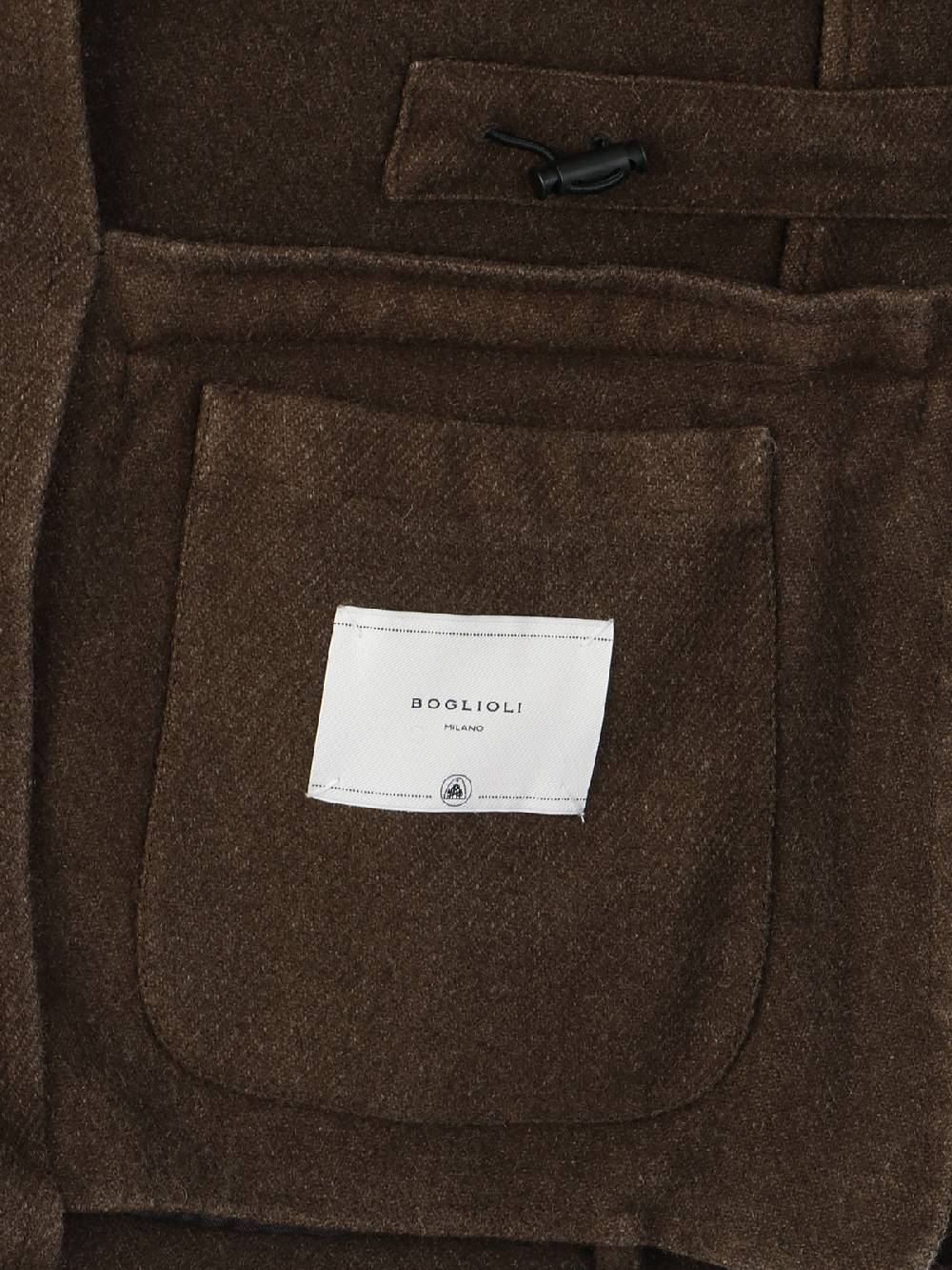 BOGLIOLI Field Jacket Uomo in Lana In Linea