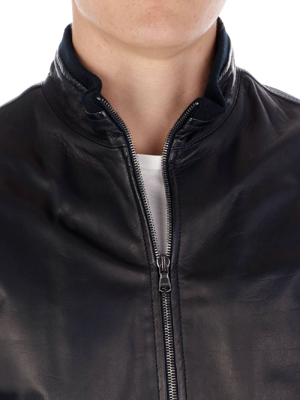 BARBA Giacca Uomo Fox in Pelle Qualità