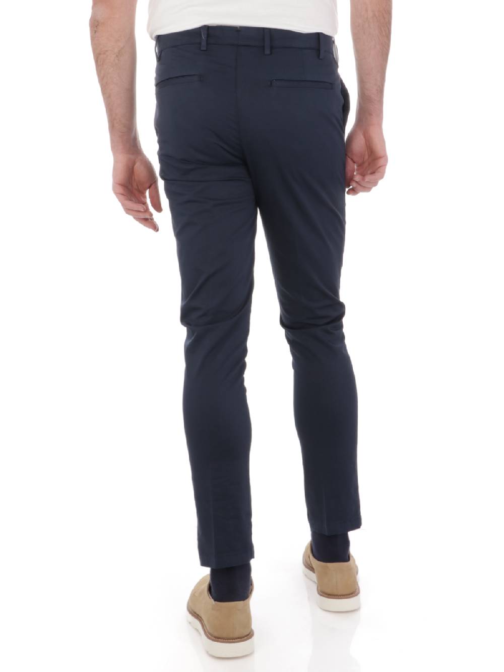 DEVORE INCIPIT Pantalone Uomo in Cotone Stretch Qualità Garantita