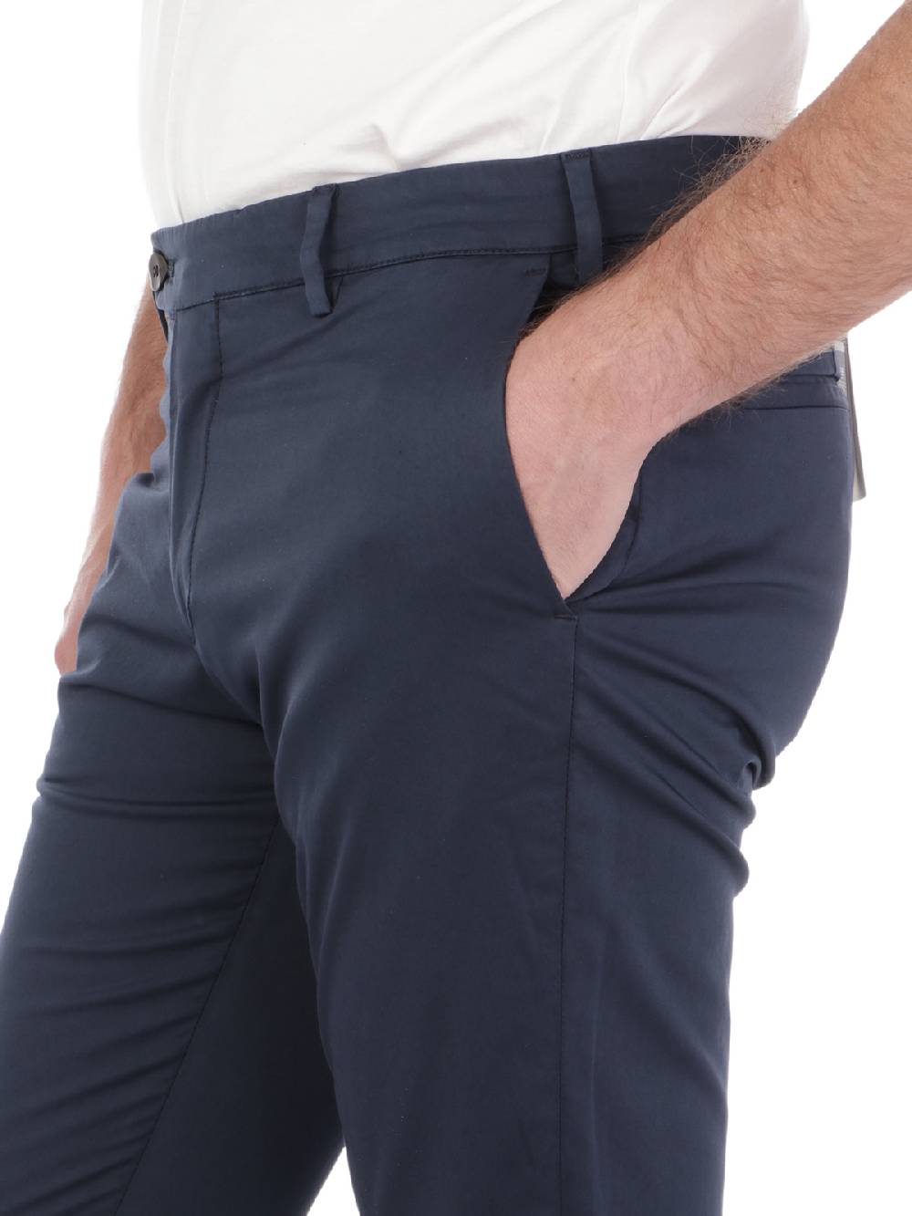 DEVORE INCIPIT Pantalone Uomo in Cotone Stretch Qualità Garantita