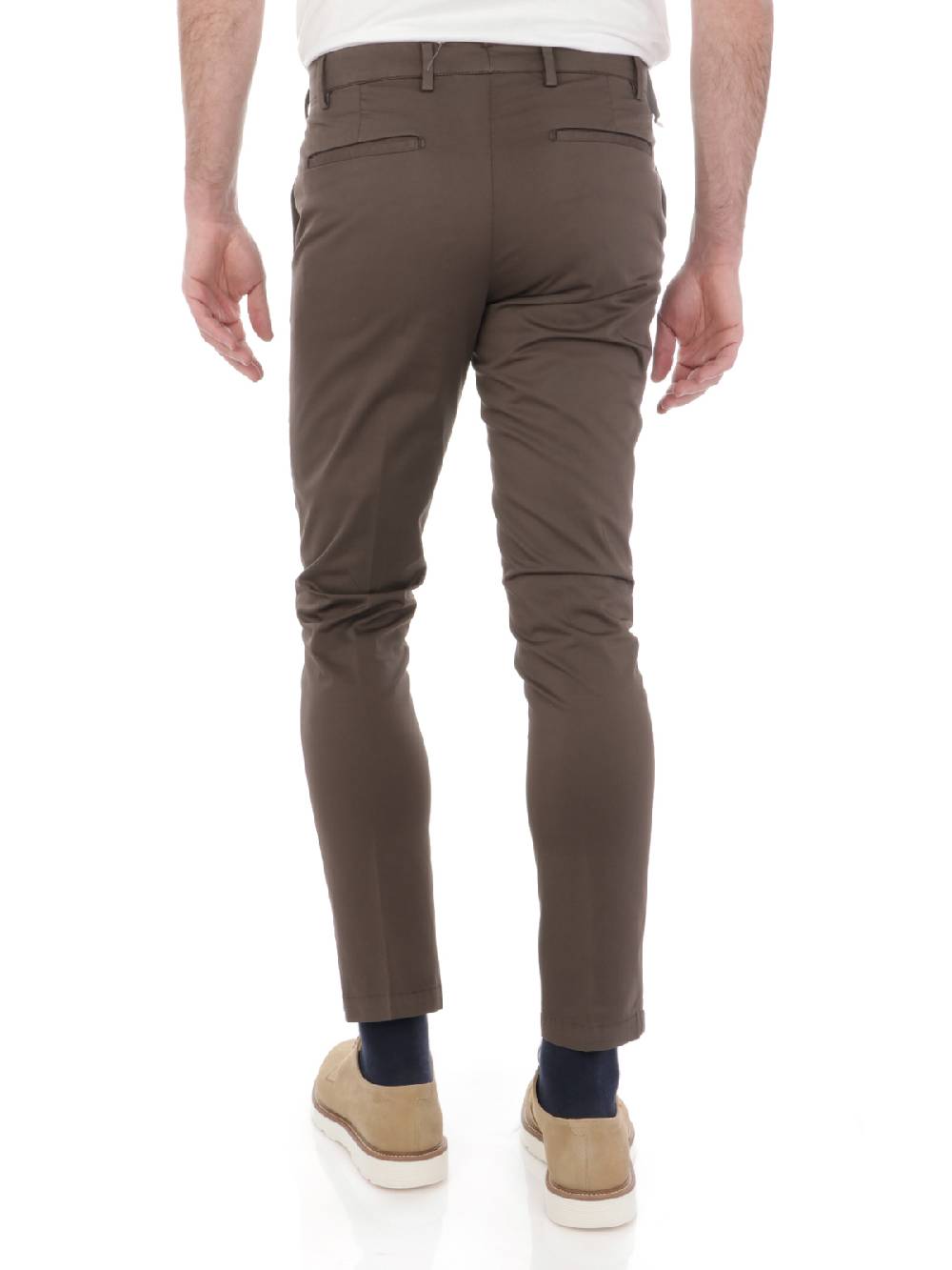 DEVORE INCIPIT Pantalone Uomo in Cotone Stretch Negozi Online