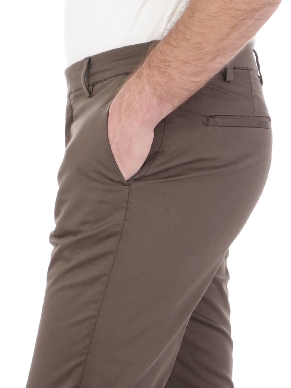 DEVORE INCIPIT Pantalone Uomo in Cotone Stretch Negozi Online