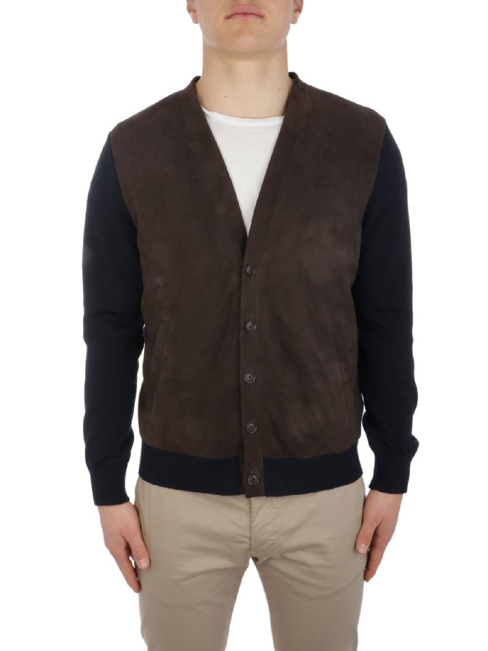 THE JACK LEATHERS Giubbotto Uomo in Suede Belgravia Acquista Ora