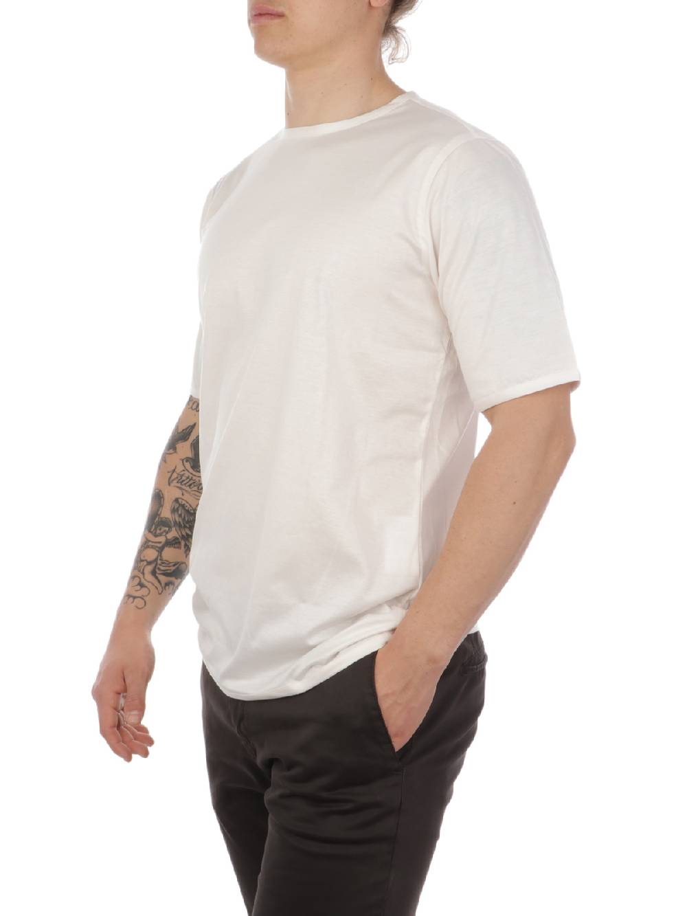 KITON T-Shirt Uomo in Cotone Fino Al -60%