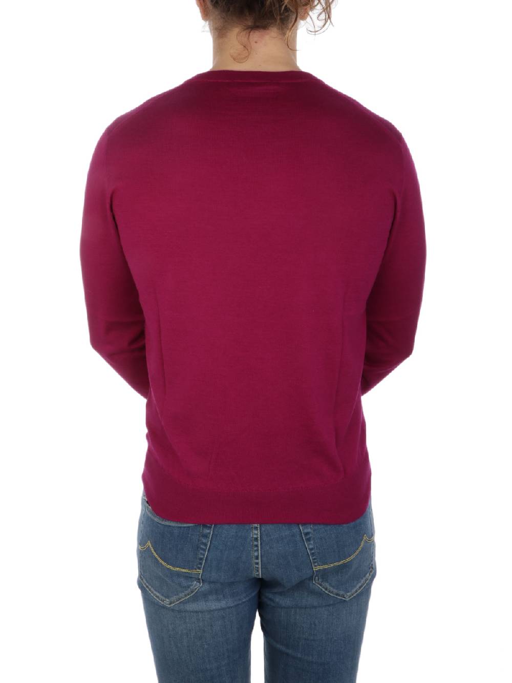 CRUCIANI Pullover Uomo in Cashmere e Seta Convenienza