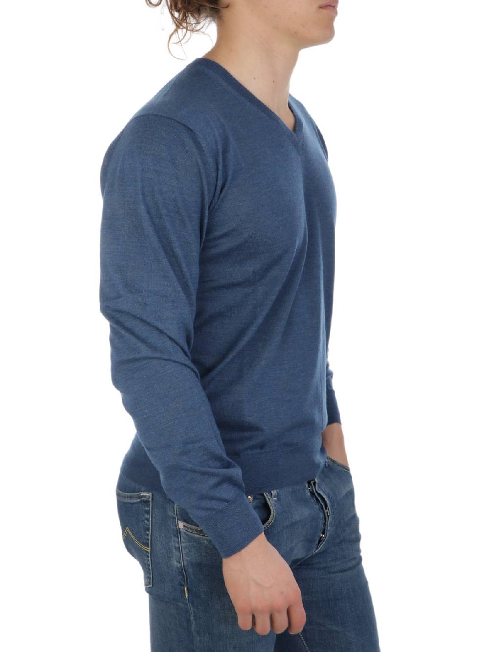 CRUCIANI Pullover Uomo in Cashmere e Seta Novità