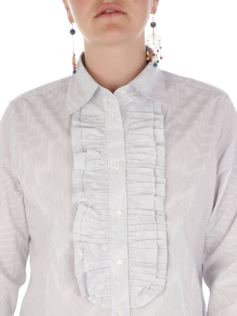ASPESI Camicia Donna H702 a Righe Presa