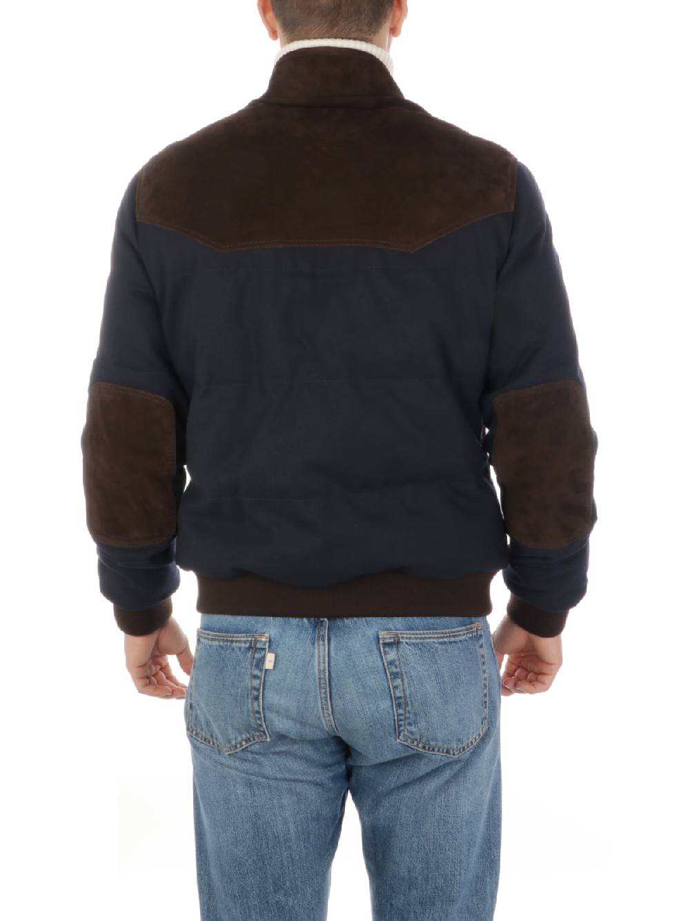 THE JACK LEATHERS Giacca in Suede Uomo Matthias Online Outlet