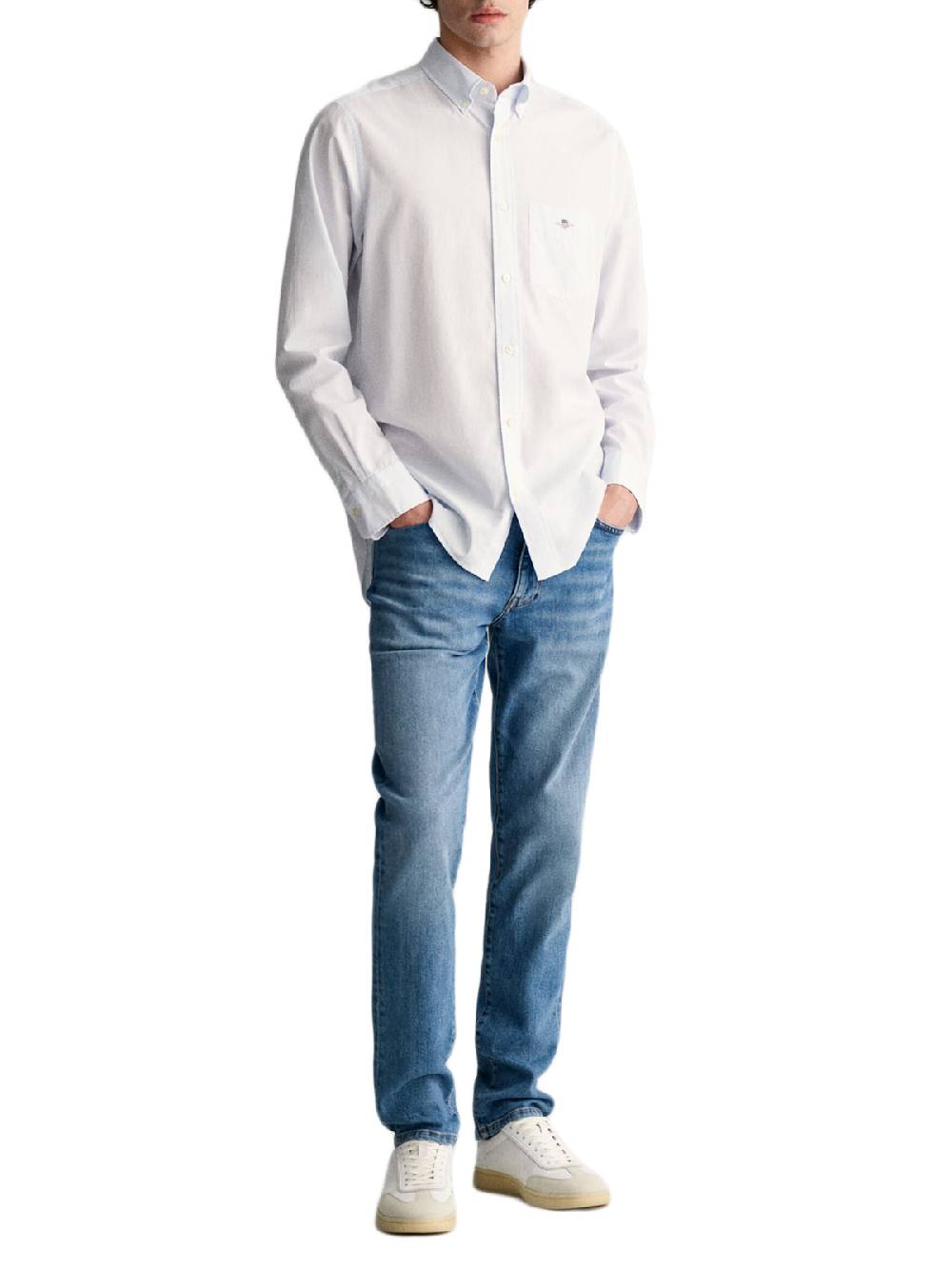 Gant Reg Poplin Banker Shirt Promozione temporanea