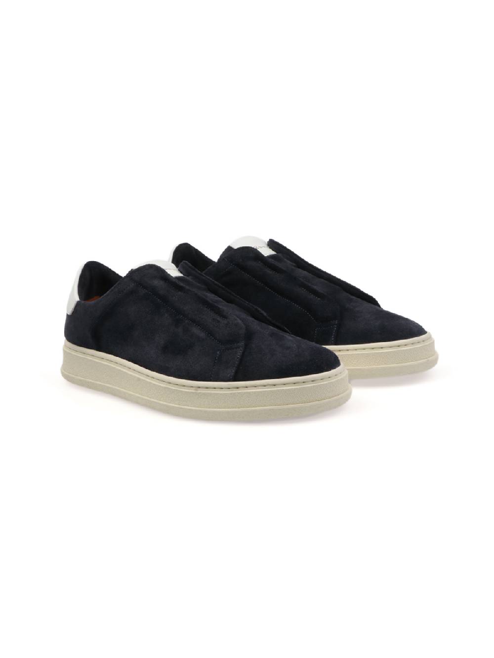 KITON Sneakers Uomo in Suede senza Lacci