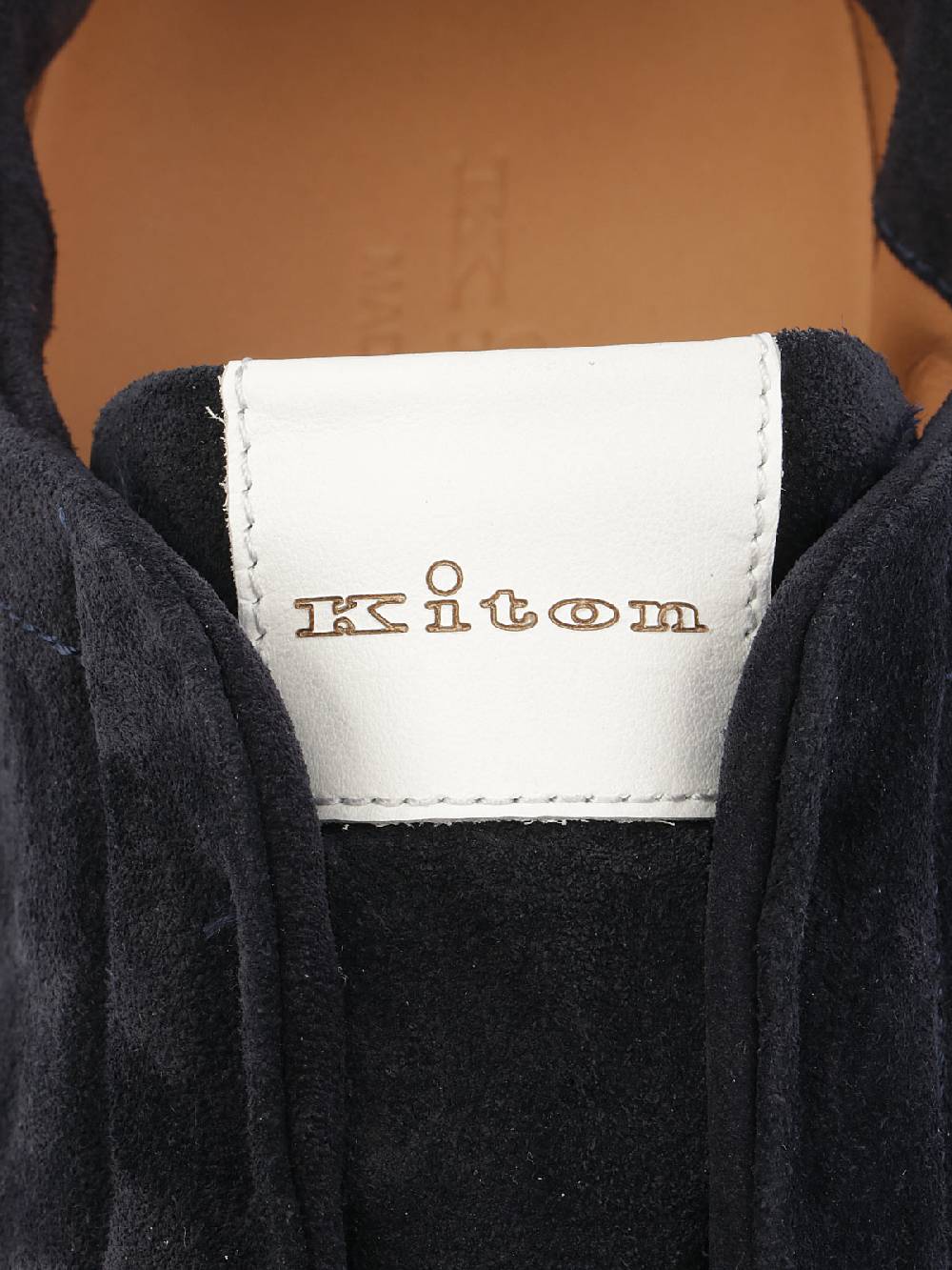 KITON Sneakers Uomo in Suede senza Lacci Black Friday Prezzi