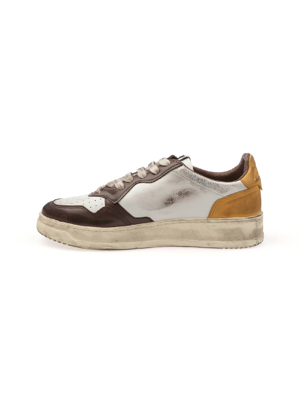 AUTRY Sneakers Uomo Super Vintage In Pelle Promozione Limitata