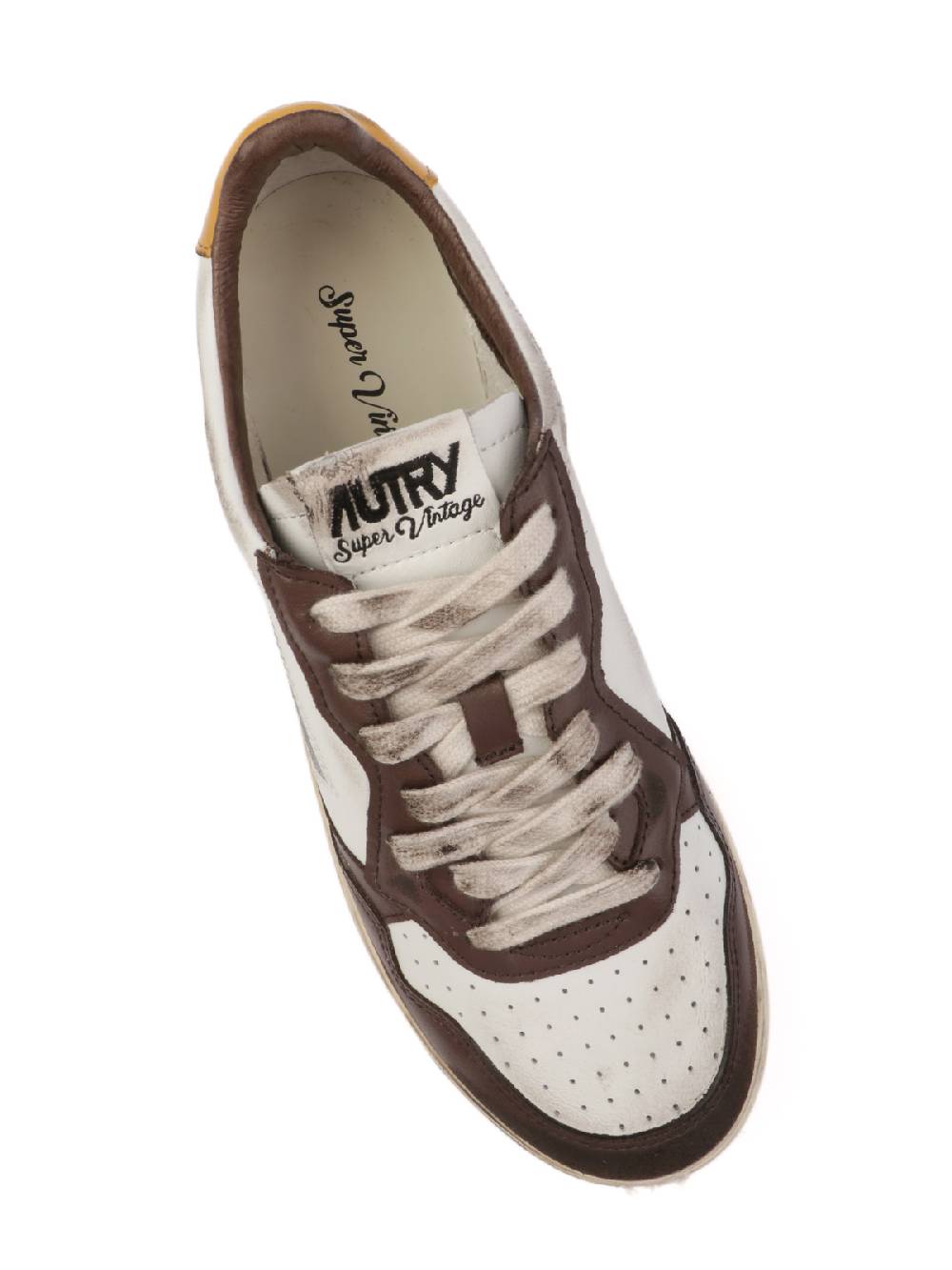AUTRY Sneakers Uomo Super Vintage In Pelle Promozione Limitata
