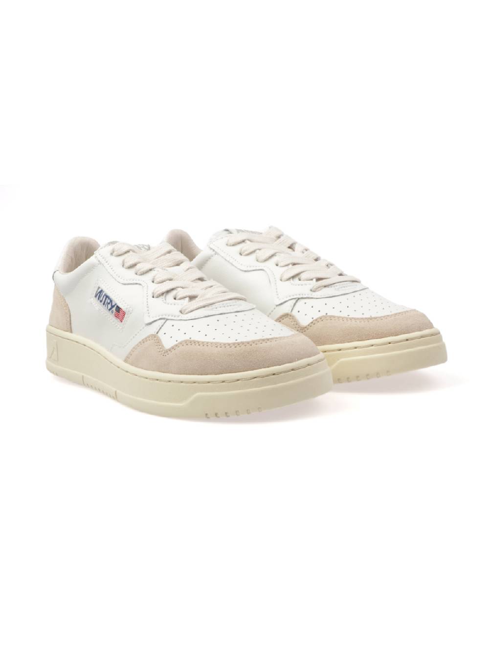 AUTRY Sneakers Uomo Medalist Low in Pelle e Suede Sottocosto