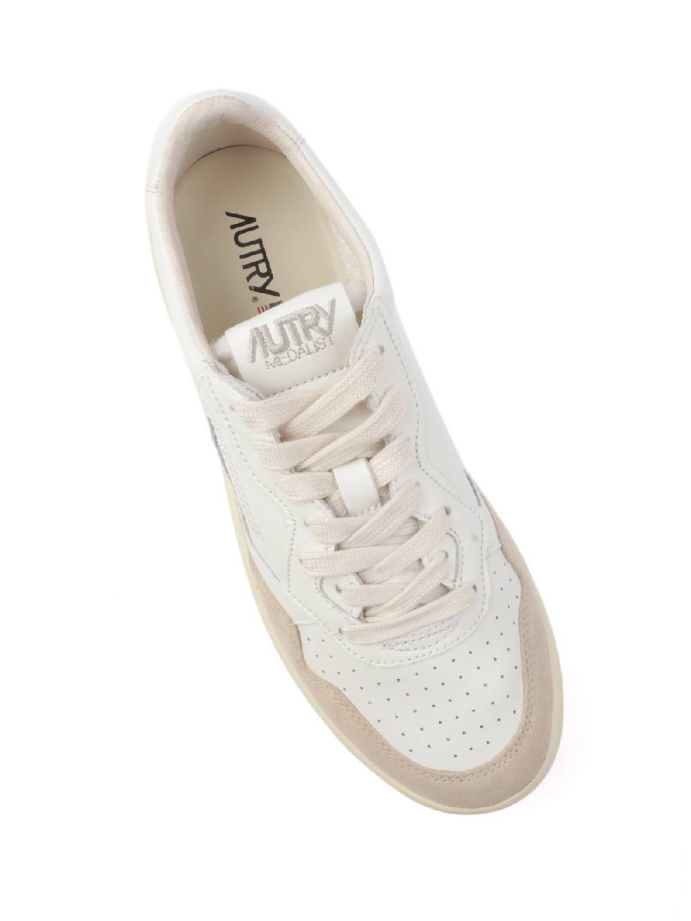 AUTRY Sneakers Uomo Medalist Low in Pelle e Suede Sottocosto