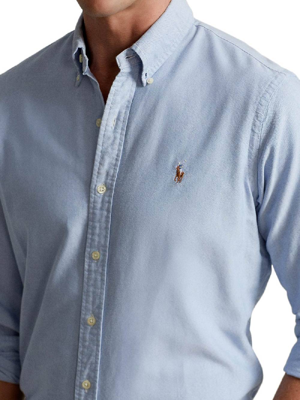 POLO RALPH LAUREN Camicia Uomo Sport in Cotone Comprare a buon mercato