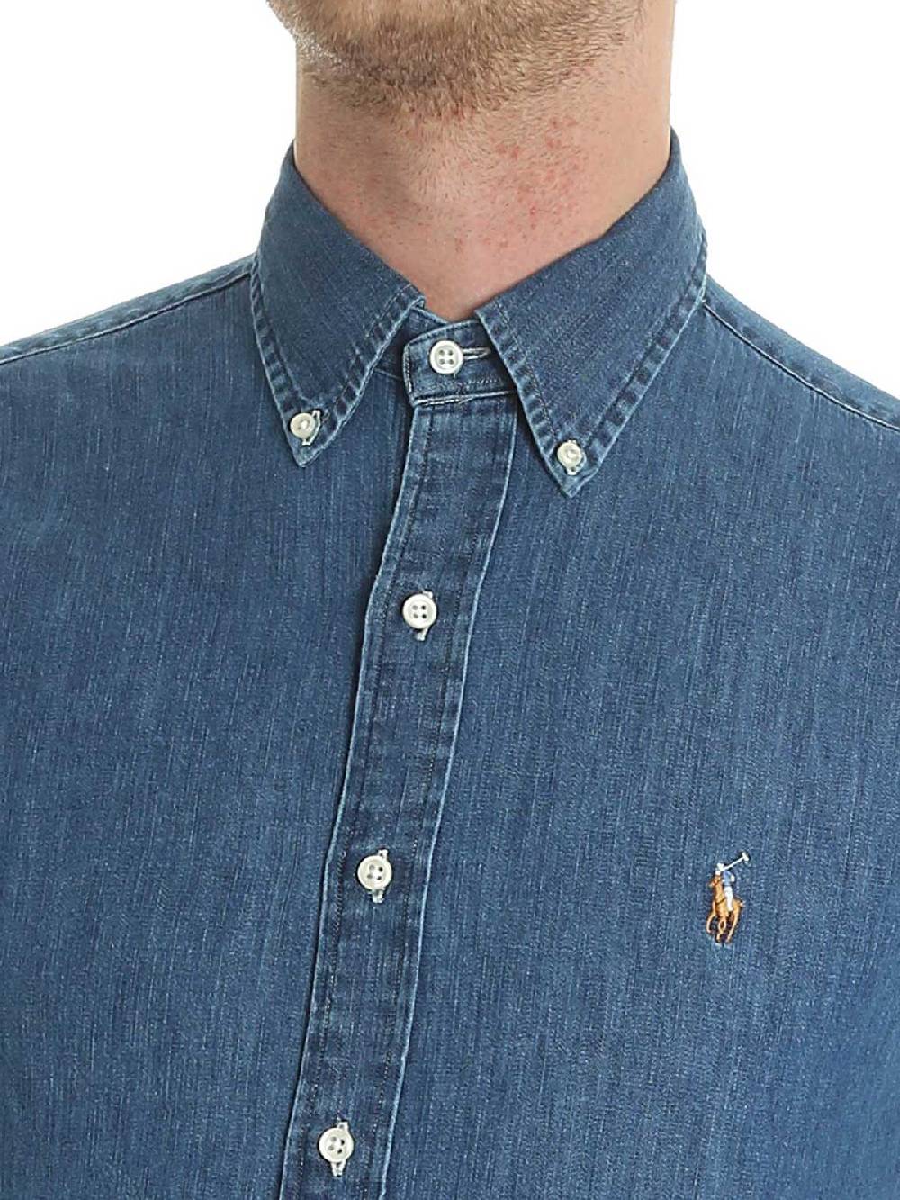 POLO RALPH LAUREN Camicia Uomo Jeans Grande vendita