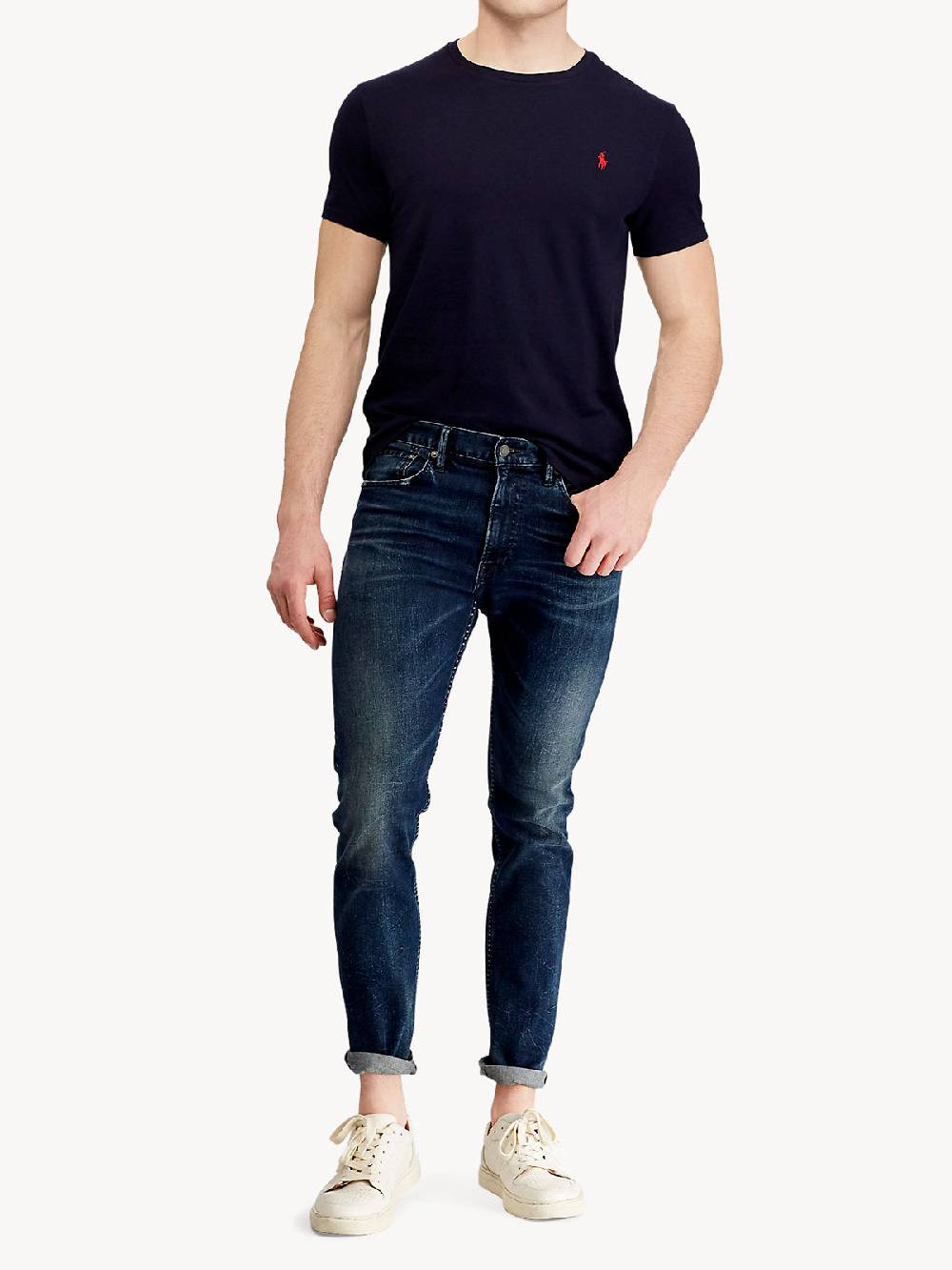 POLO RALPH LAUREN T-Shirt Uomo Custom Fit Flash Sale