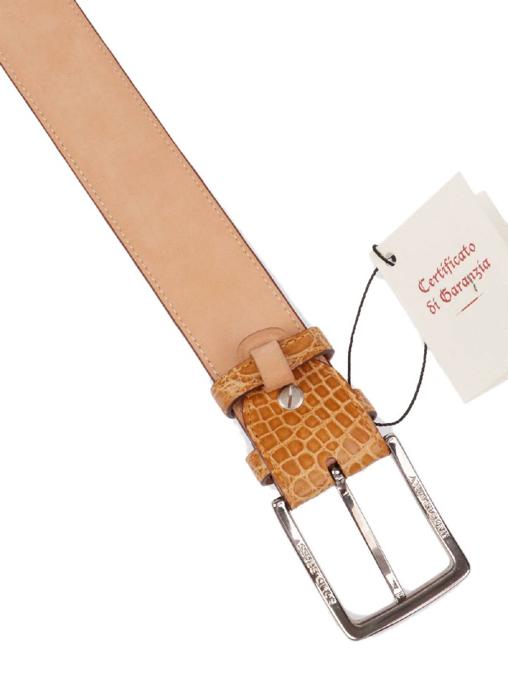 BOTTA&B Cintura Coccodrillo Uomo Offerta esclusiva