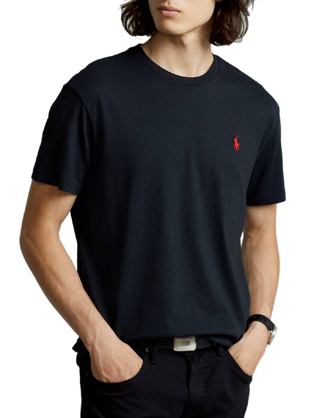 POLO RALPH LAUREN T-Shirt Uomo Custom Fit Offerta Pasqua